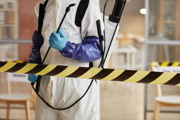 Professional Trauma Scene Cleanup technician working in Garden City, MI